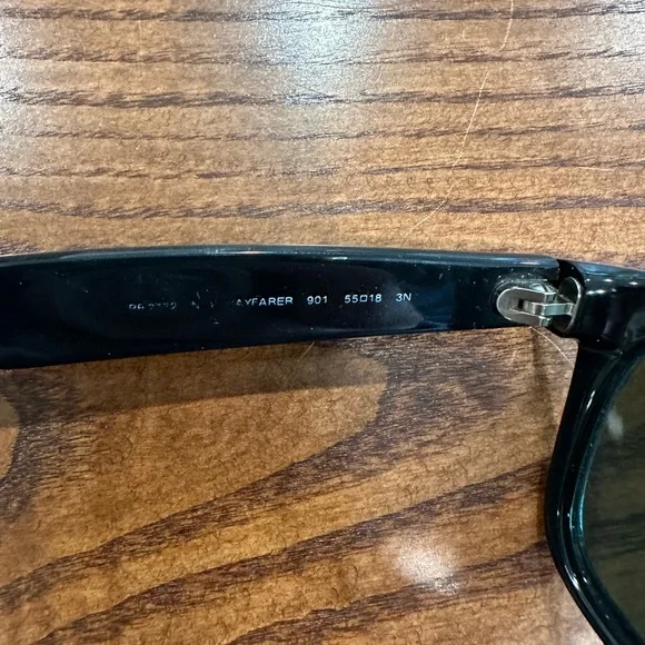 Ray-Ban Classic Black Sunglasses RB2132 - Picture 4 of 10